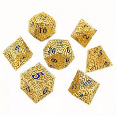 Hollow Metal Dice for Role playing Table Games