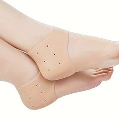 Silicone Heel Protection Cover Crack Prevention Moisturizing Socks