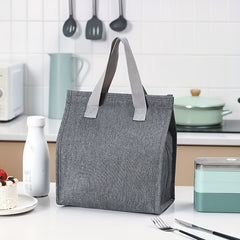 Portable Thermal Insulation Bag Aluminum Foil Lunch Box