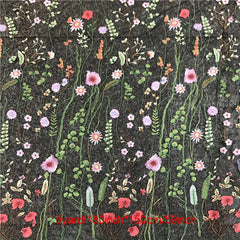 1pc Water Grass Embroidered Dress Fabric DIY Lace Fabric