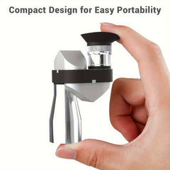 Metal Corner 10x20 Mini Monocular Telescope for Mobile Phone Photography