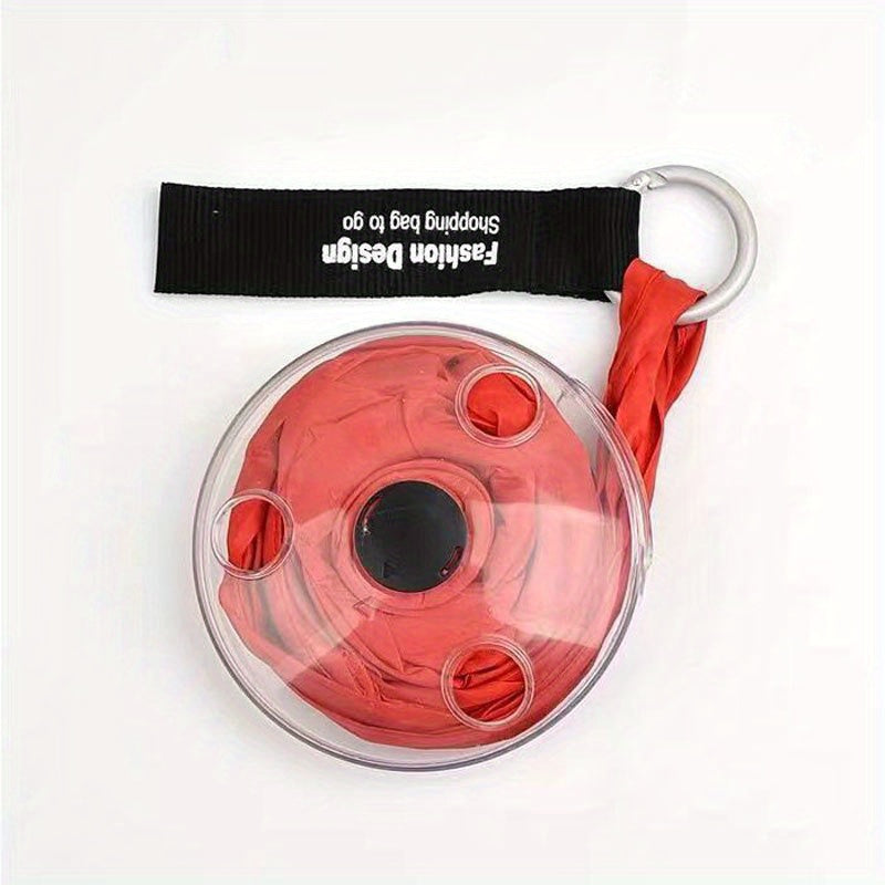 1pc Folding Shopping Bag Disc Travel Storage Bag