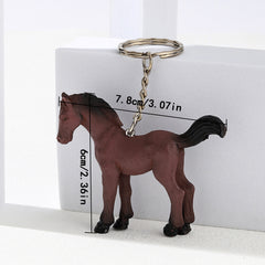 Adorable Farm Animal Keychain Set