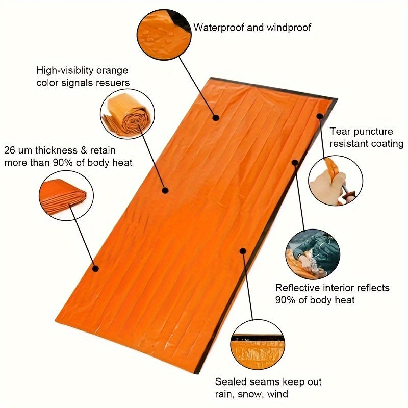 Emergency Sleeping Bags Survival Gear Outdoor Camping