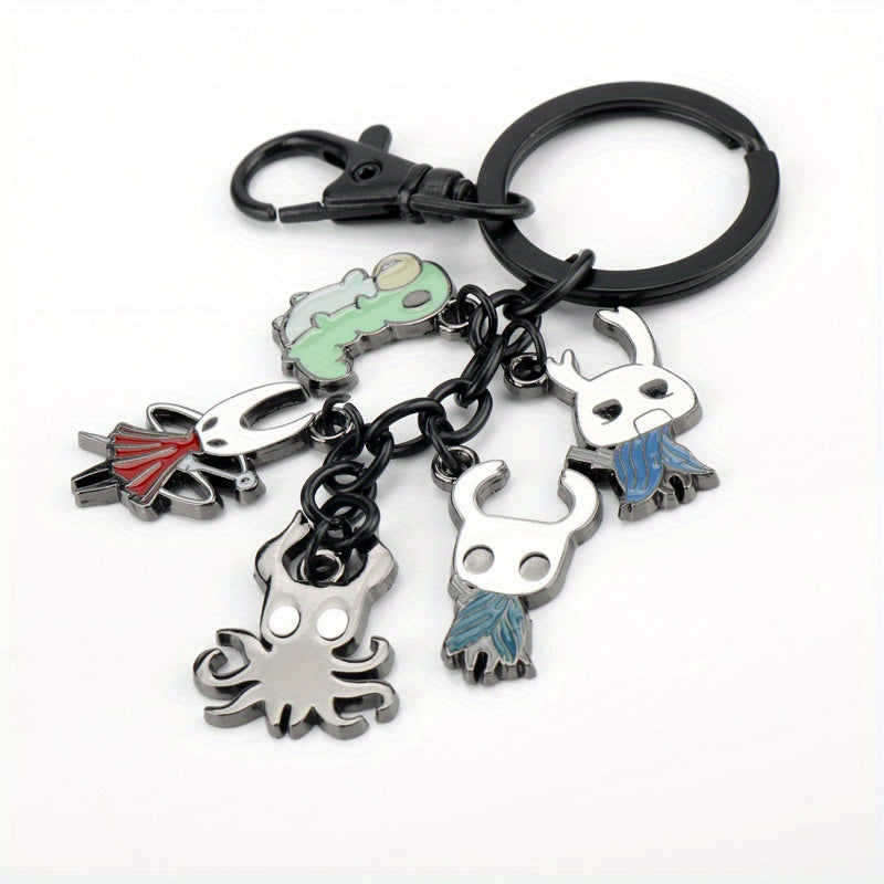 Hollow Knight Alloy Doll Keychain Bag Car Pendant