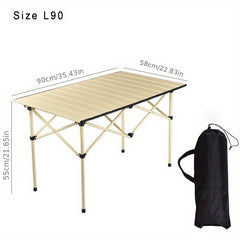 Portable Folding Camping Table for Outdoor BBQs & Picnics