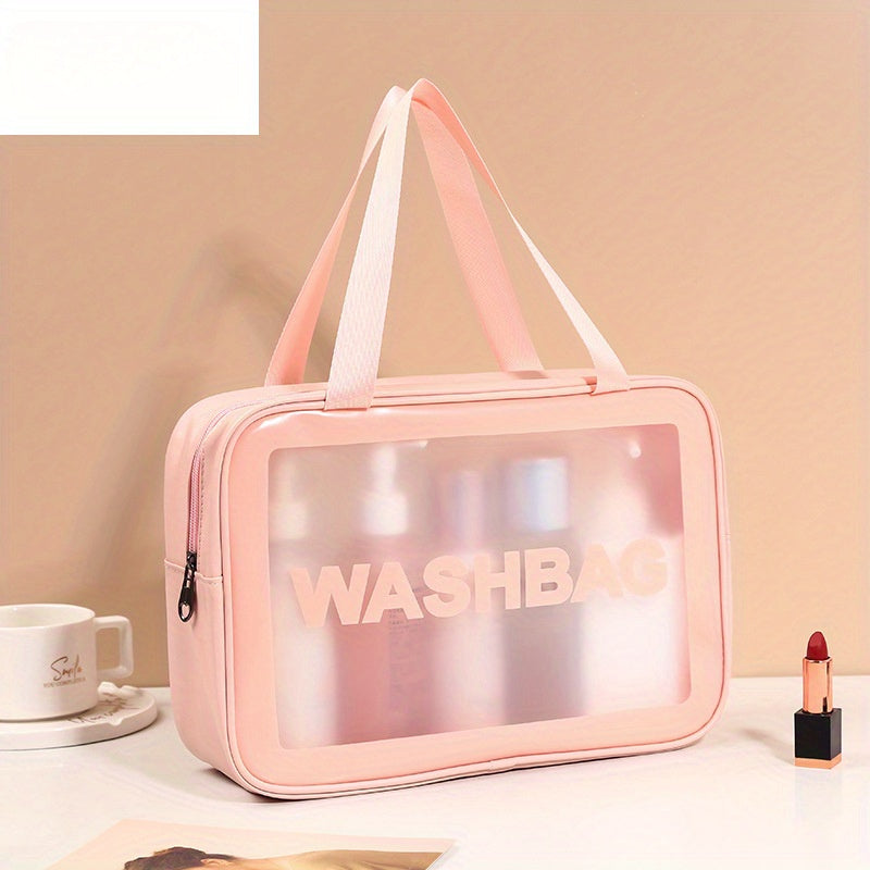 Waterproof Toiletry Bag for Women - Travel Makeup Organizer