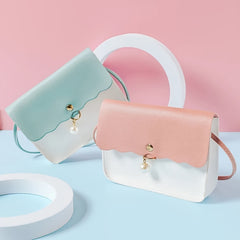 Pearl Pendant Crossbody Bag for Girls