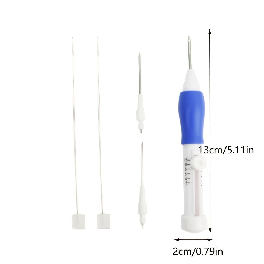 DIY Embroidery Needle Magic Pencil Interchangeable Punch Needle Set