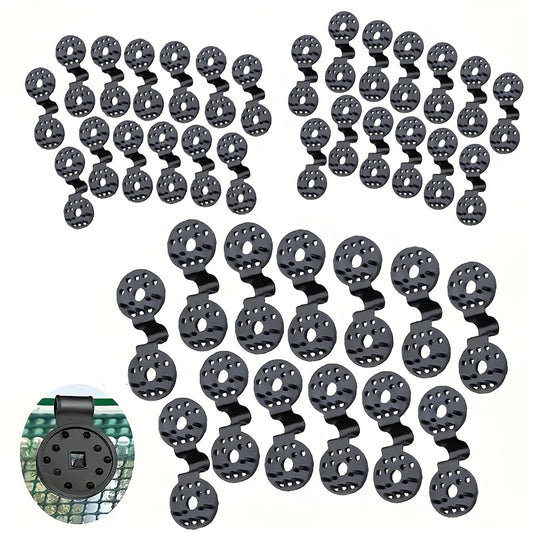 40pcs Plastic Sunshade Clips Instant Grommet Film Fast Installation