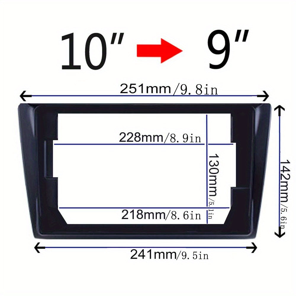 2 DIN Frame Panel Mounts for Car Models Radio Android System