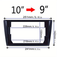 2 DIN Frame Panel Mounts for Car Models Radio Android System