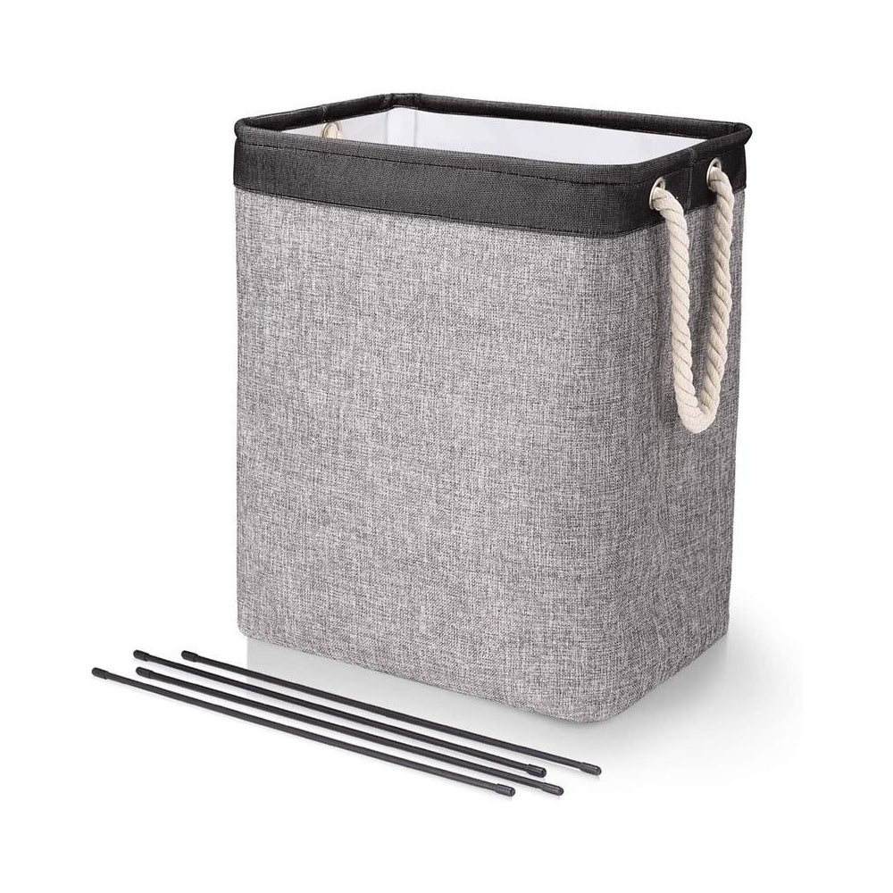 Collapsible Laundry Basket Hamper with Easy Carry Handles