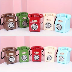 Vintage Telephone Money Box Retro Piggy Bank
