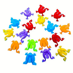20pcs Mini Jumping Frogs Educational Fidget Toys - Party Favors Count
