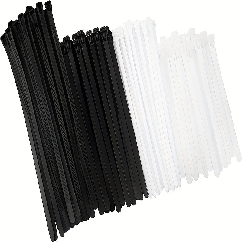 Adjustable Nylon Ties in Various Colors - Pack of 30, 60, or 90