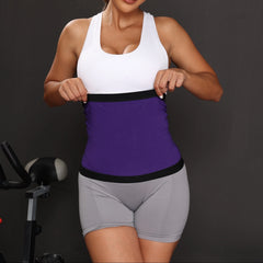 Sweat Sauna Tummy Control Belt Waist Protection Body Shaper Belt For Sports