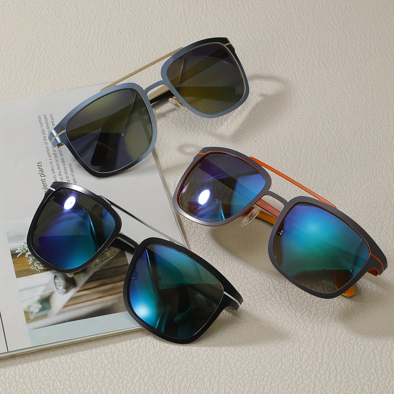 Men's UV Protection Sunglasses for Summer Holiday