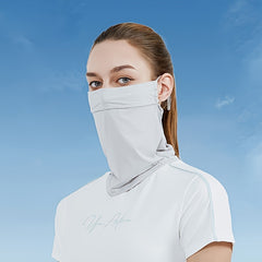 Summer Sunscreen Mask Outdoor Cycling Sunshade Uv Feeling Silk Scarf