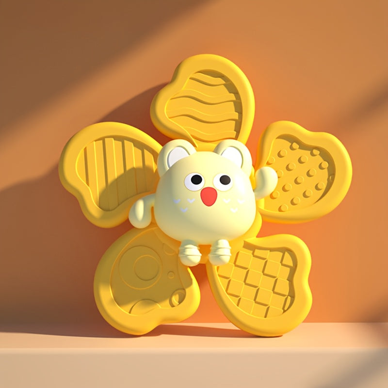 Adorable Baby Bathing Sucker Spinning Swimming Toy