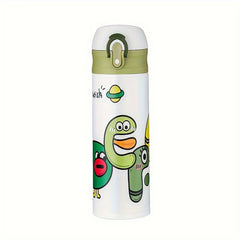 16oz Stainless Steel Insulated Water Bottle - Outdoor Travel Fitness Gift
