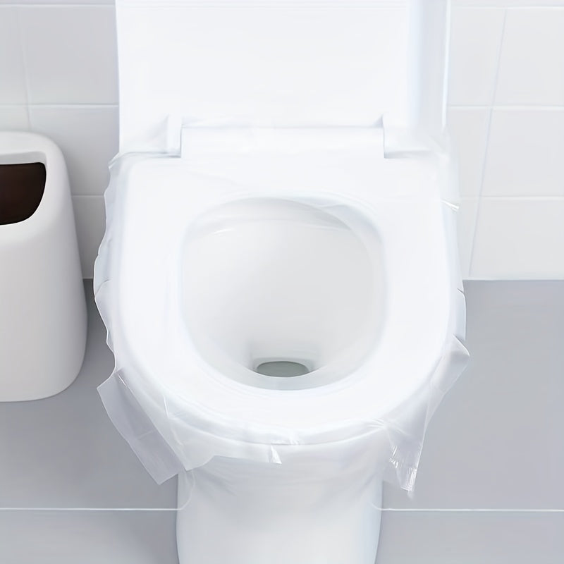 10pcs Summer Waterproof Disposable Toilet Seat Cushion