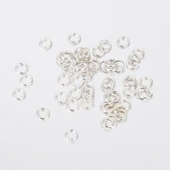 30pcs 925 Sterling Silver Open Jump Rings 3 6mm Split Ring Connectors