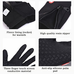 Winter Warm Gloves Waterproof Touch Screen Gloves