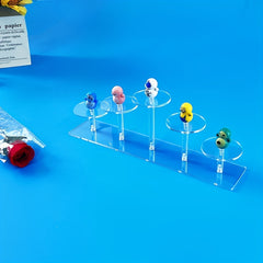 Transparent Acrylic Display Shelf for Cosmetics Perfume Antique Display