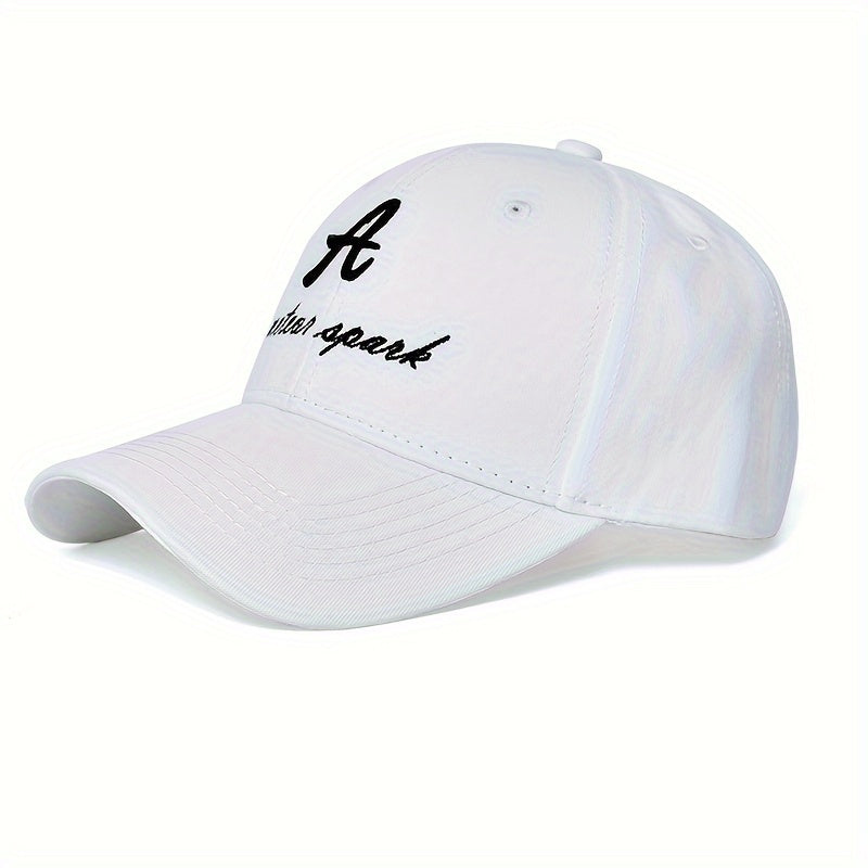 Letter Embroidered Baseball Cap Outdoor Sunscreen Dad Hat