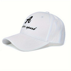 Letter Embroidered Baseball Cap Outdoor Sunscreen Dad Hat