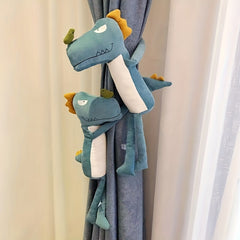 Cartoon Curtain Buckle Straps Animal Dolls Children's Room Decor