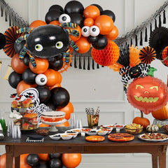 Halloween Balloons Garland Kit Orange Halloween Balloons Arch Kit