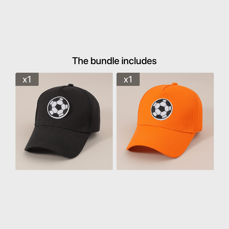 Football Duck Tongue Baseball Hat for High School Students