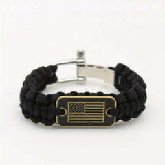 Adjustable Survival Bracelet for Outdoor Sports and Emergencies