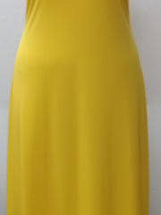 Casual Cami Dress Women's Plus Solid Round Neck Maxi Dress