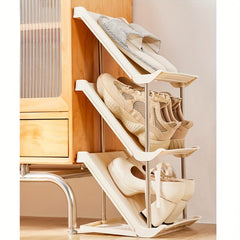 Foldable Shoes Storage Rack Space Saving Organizer