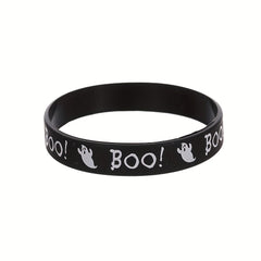 Halloween Party Silicone Bracelet 8pcs Set Trick Or Treat Holiday Carnival
