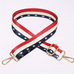 Adjustable Shoulder Strap Flag Replacement Wide Purse Strap