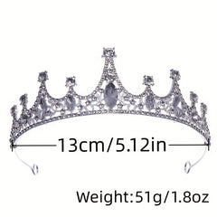 Girls Princess Tiara Halloween Crown Costume Headband Birthday Bride Hair Access