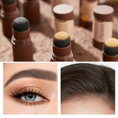 Eyebrow Shaping Kit Waterproof Hairline Filler Enhancers Powder 2 In 1 Set