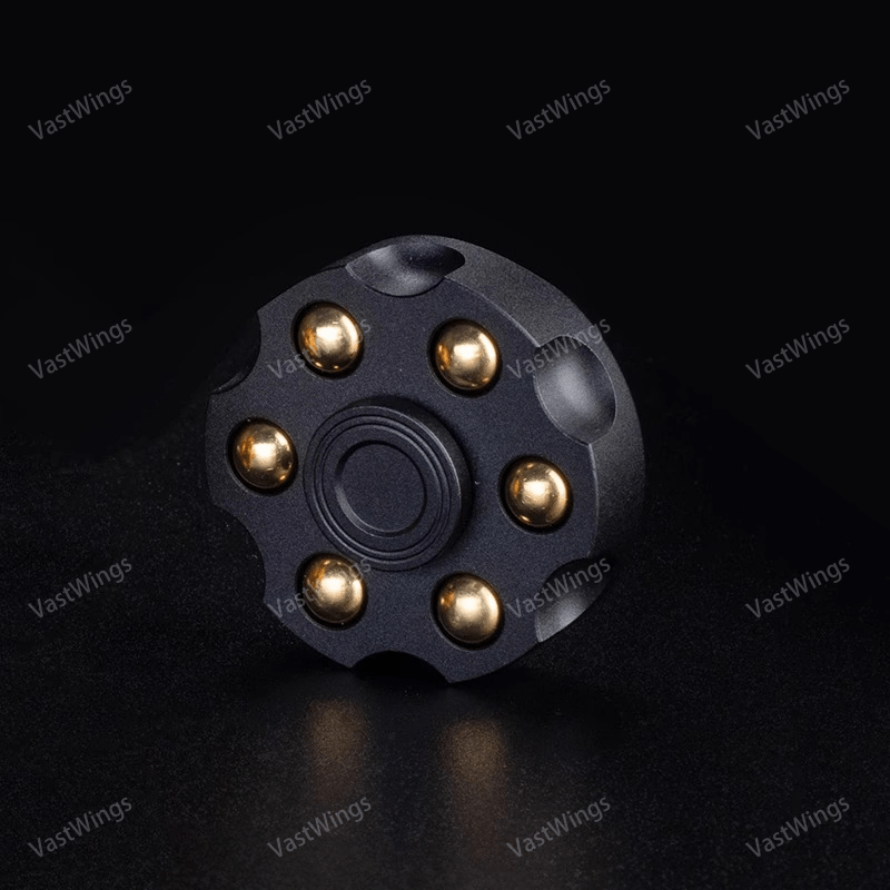 3 Colors Fun Finger Spinner Metal Alloy Relax Toy Adult Spinning Fidget Gift