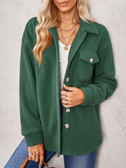 Women's Flap Pocket Overcoat