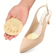 Invisible Foot Sock Pad High Heeled Insole Socks Non-slip Open Toe Forefoot Pad