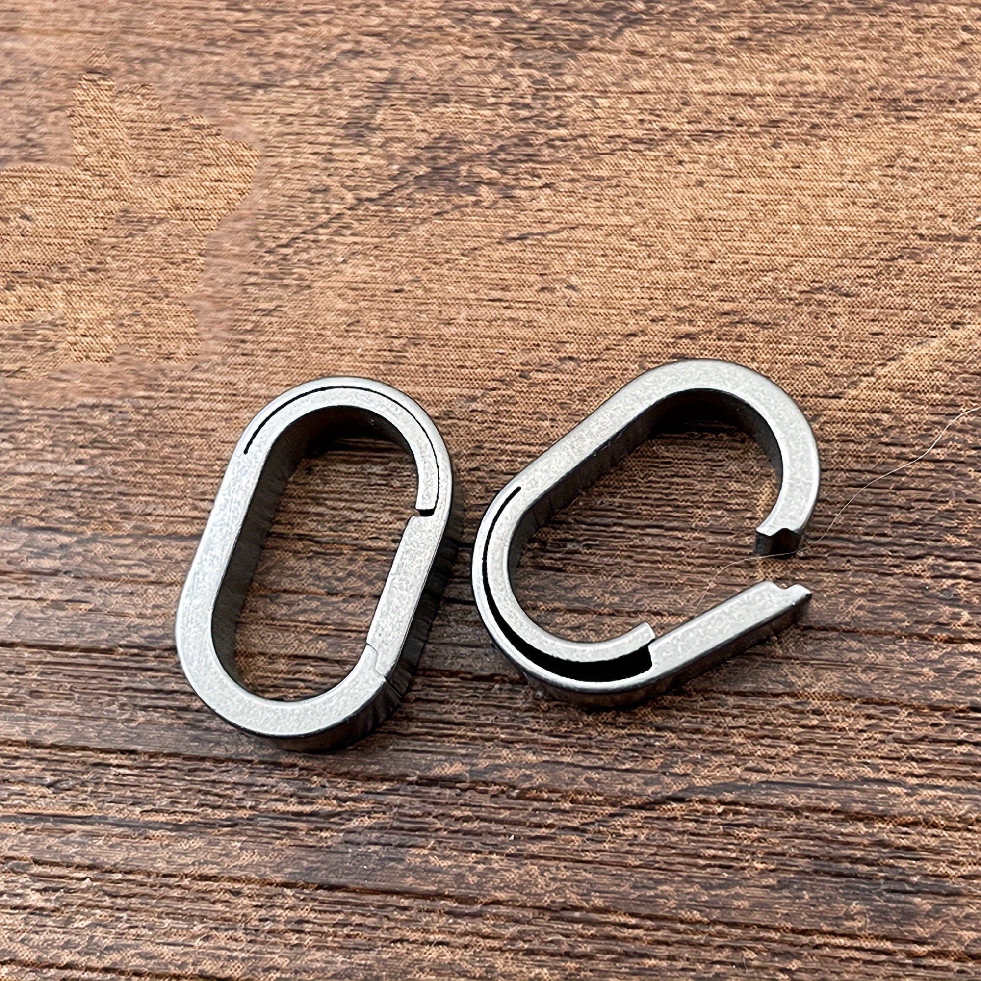 Titanium Quick Release Keyring Keychain for Camping Hiking