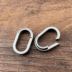 Titanium Quick Release Keyring Keychain for Camping Hiking