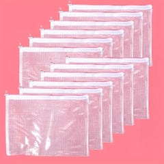 Zipper Pockets File Bags for Sort & Storage, Travel, School, Games & Office