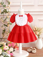 Baby Girl Palace Style Puffy Princess Christmas Dress