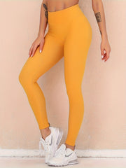 Honeycomb High Waist Sports Leggings for Women