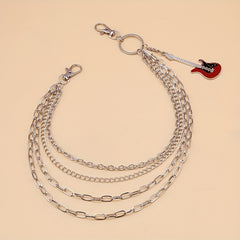 Chain Belt Body Chain Guitar Pendant Pants Chain